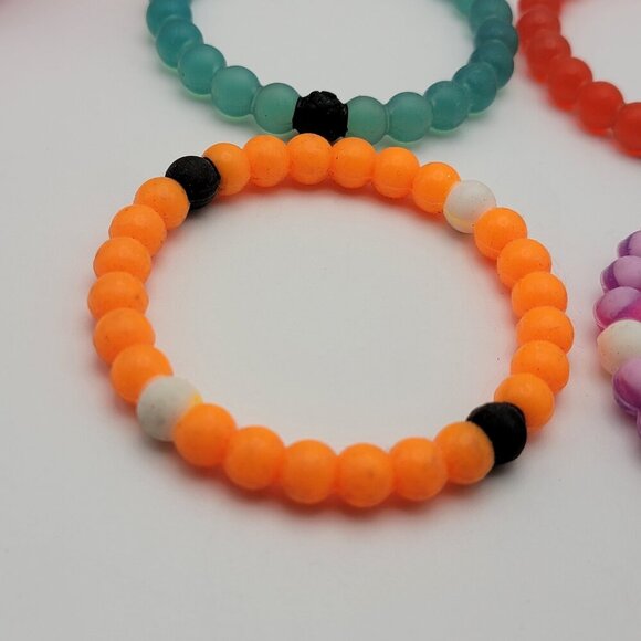 Lokai Beaded Bracelet Set Of 4 Multicolor 6-6.5" Small - Picture 5 of 5